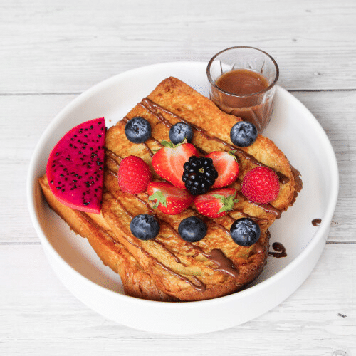 Berry French Toast (vegan)