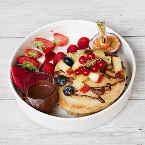 Fruity Pancakes (vegan)