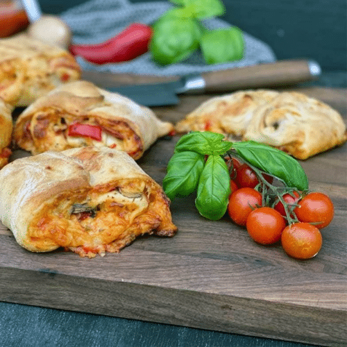 Pizza-Rolls mit Sucuk