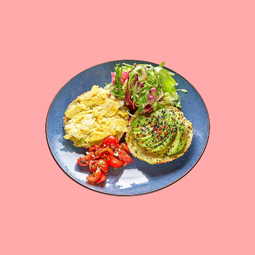 Bagel Avocado