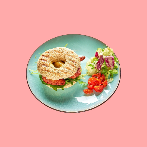 Bagel Hähnchen