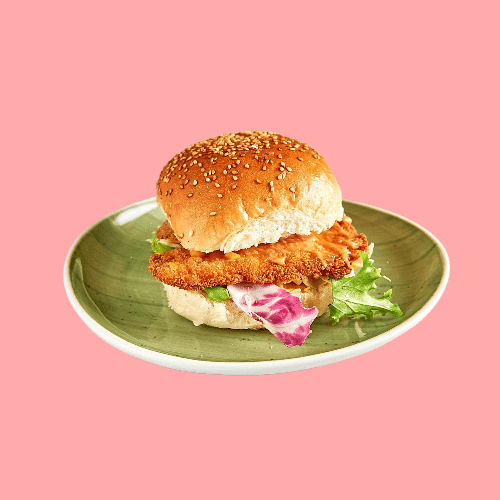 What a Crispy Chicken Burger