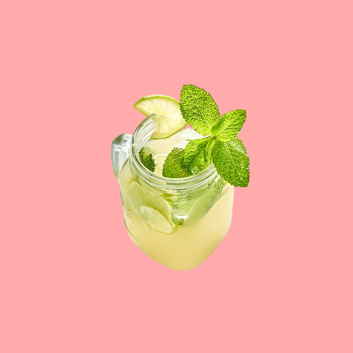 Frische Ingwer-Limetten-Minz-Limonade 0,33l