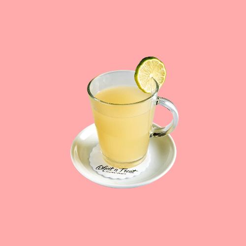 Frischer Ingwer-Limetten-Tee
