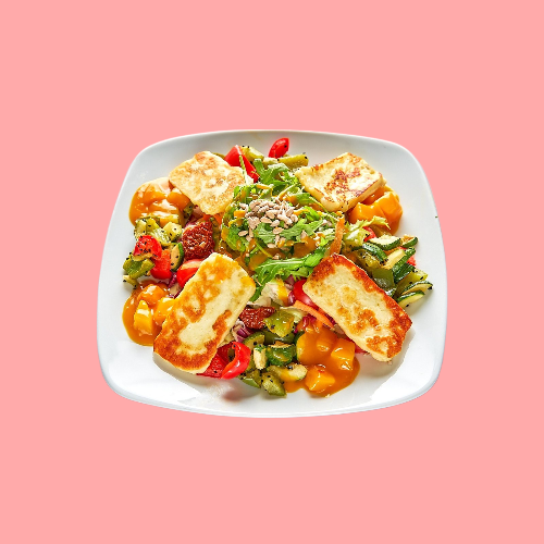 Halloumi-Salat