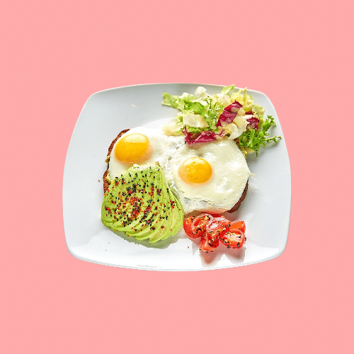 Spiegelei Toast Avocado