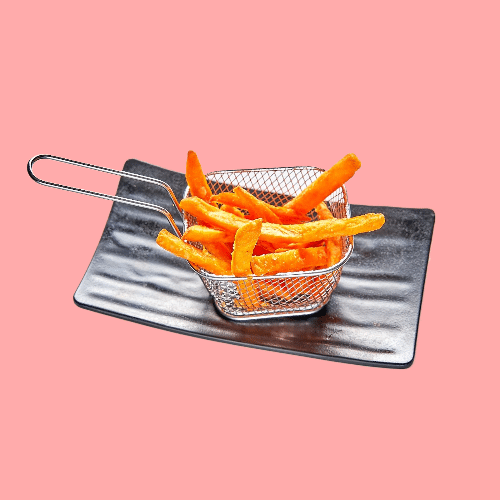 Süßkartoffel-Pommes frites (vegan)
