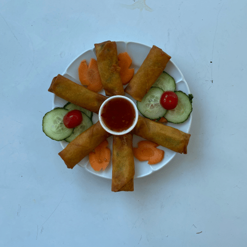 Mini-Frühlingsrollen (6 Stück)