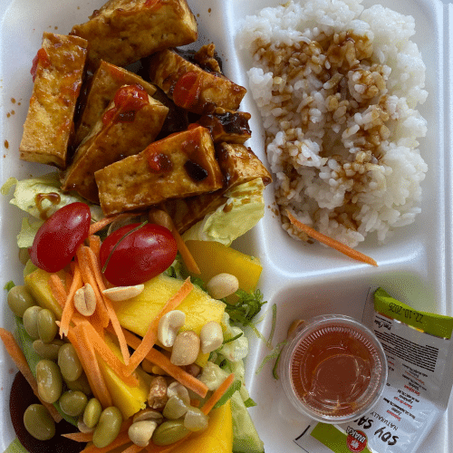 Poke Bowl mit Tofu