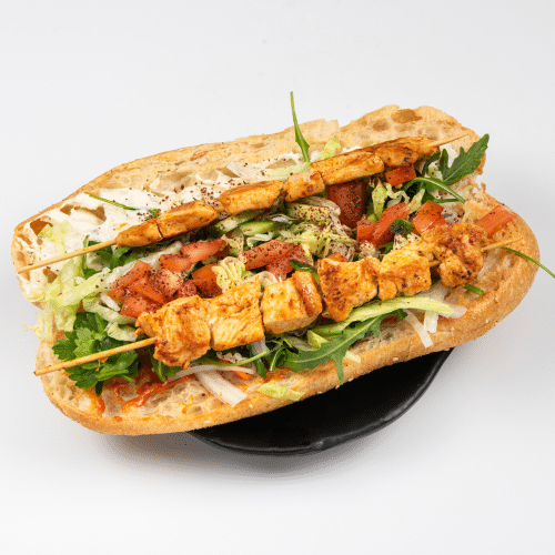 Tavuk Sis im Baguette