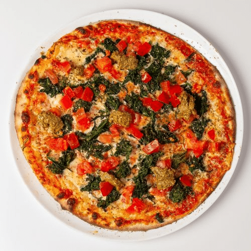 Pizza Pesto e Spinaci