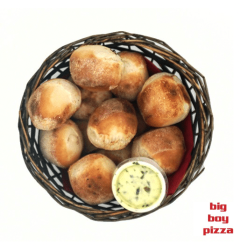 Pizzabrötchen mit Kräuterbutter
