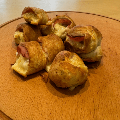 Pizzabrötchen Hinterkochschinken (8 Stück)