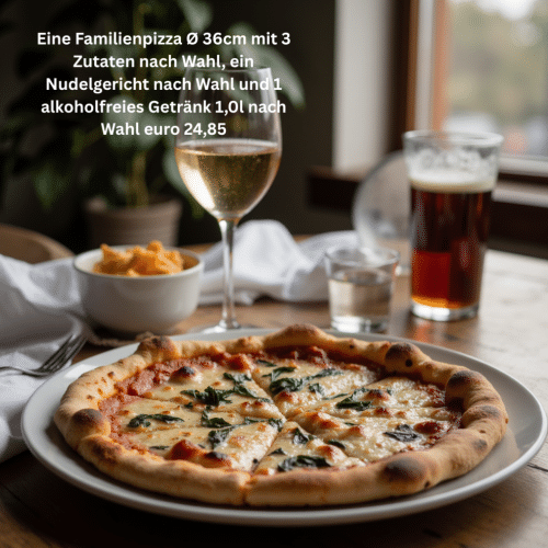 Familien-Angebot - Pizza - Pasta