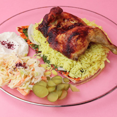 1/2 Grillhähnchen nach syrischer Art