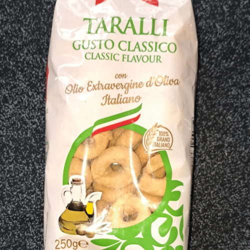 Taralli Classico mit Olivenöl