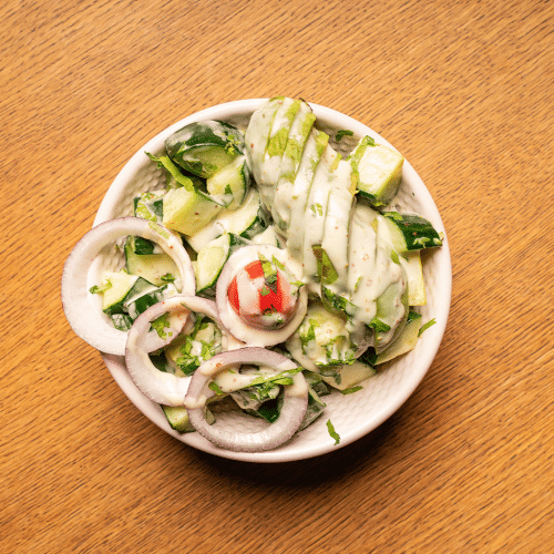Avocado Cucumber Salat
