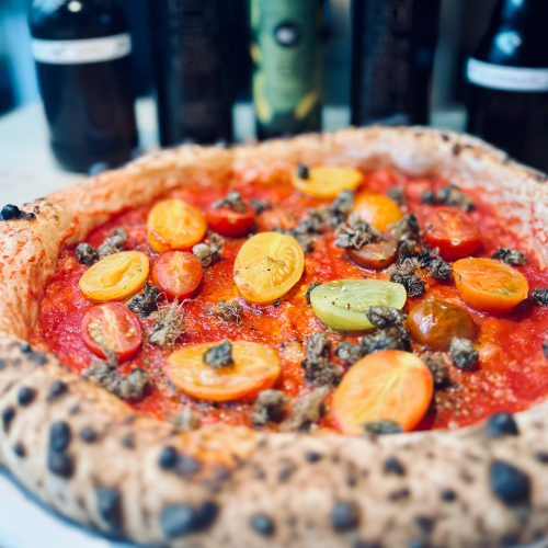 Pizza Marinara De Luxe (vegan)