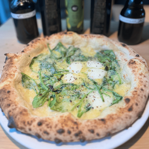 Pizza Popeye Pie (vegetarisch)