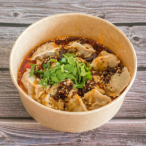 Dumplings in Chili-Öl