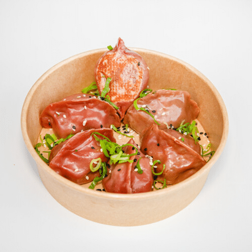 Seitan & Chives Dumplings (vegan)