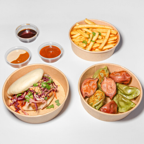 Vegane Szechuan Chicken Box