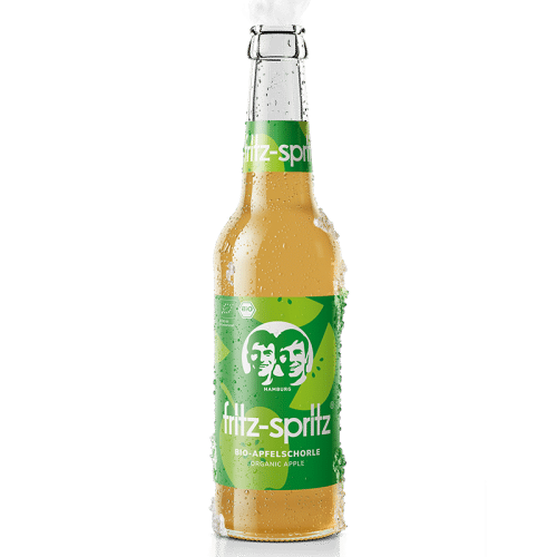 fritz-spritz® bio-apfelschorle 0,33l (MEHRWEG)