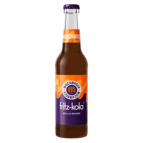 MISCHMASCH® fritz-kola® mit orange 0,33l (MEHRWEG)