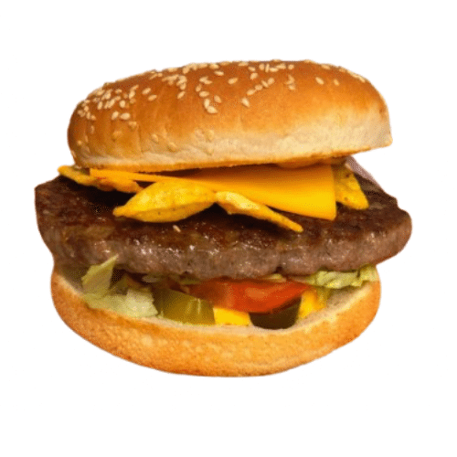 Chili Cheese Burger (scharf)