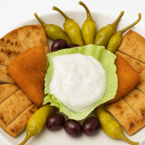 Vorspeisen-Teller (vegetarisch) für 1 Person