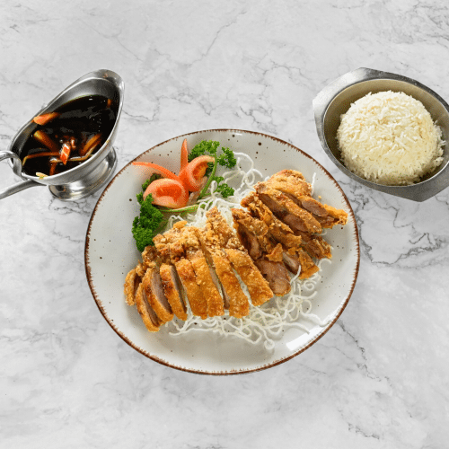 Knusprige Ente mit Paprika
