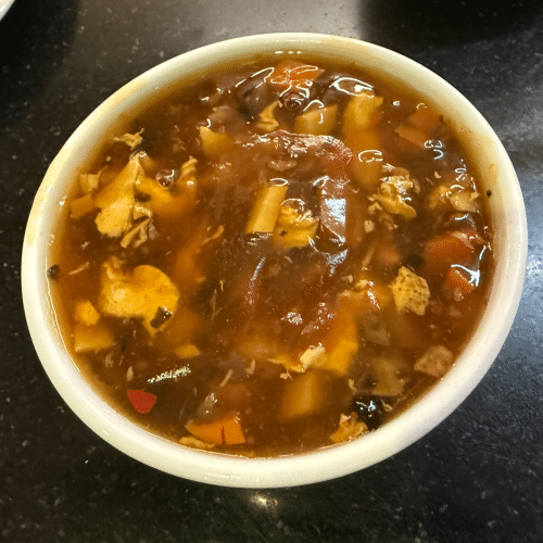 Peking Suppe (sauer-scharf)