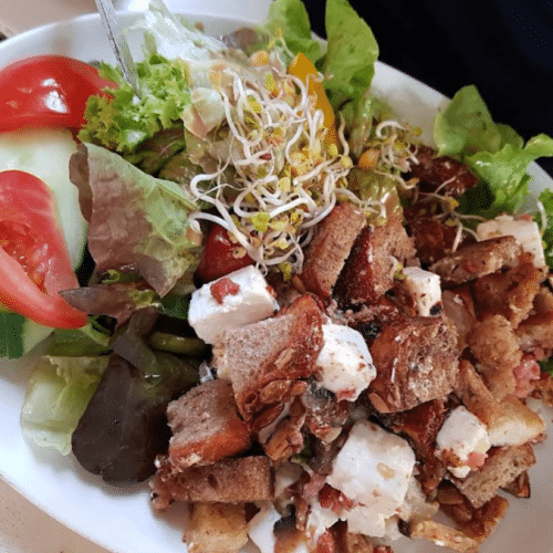 Altbayrischer Brotsalat