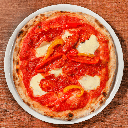 Pizza Calabrese (scharf)