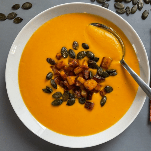 Kürbiscreme- Suppe