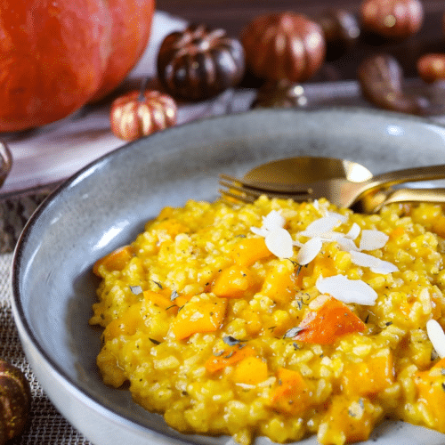 Kürbisrisotto