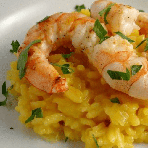 Risotto con Gamberi