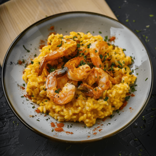 Risotto con Gamberi