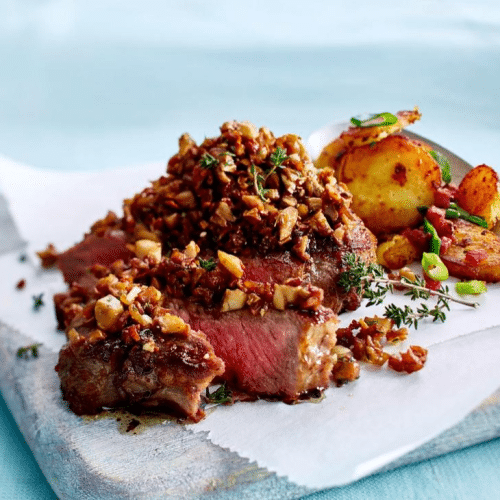 Rumpsteak pfifferling