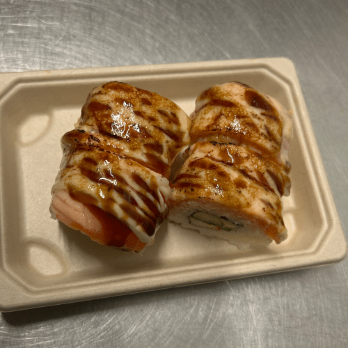 Sake Inside-Out Roll