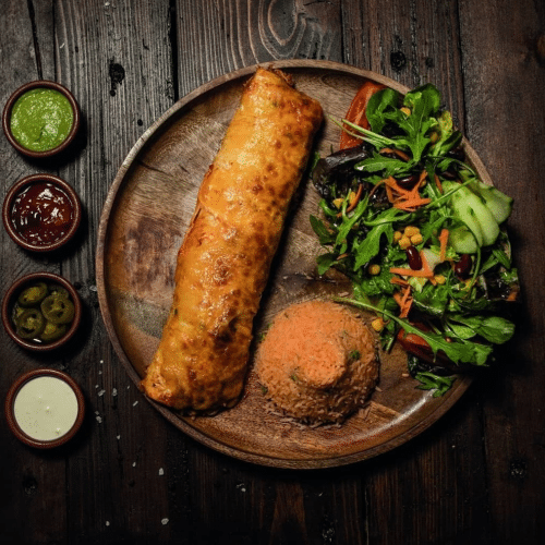 Burrito con Carne
