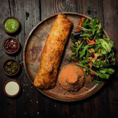 Burrito con Pollo