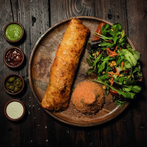 Burrito con Verdura