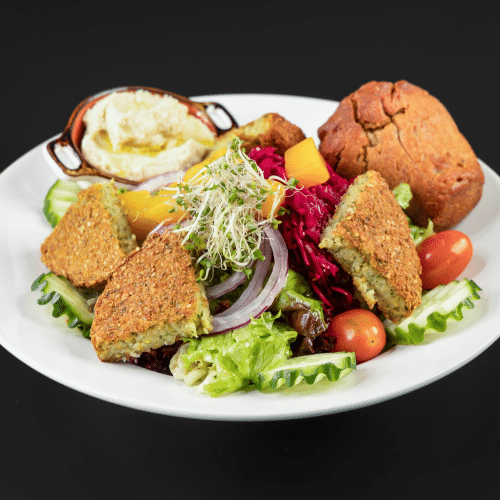 Treibhaus Salat (vegan)