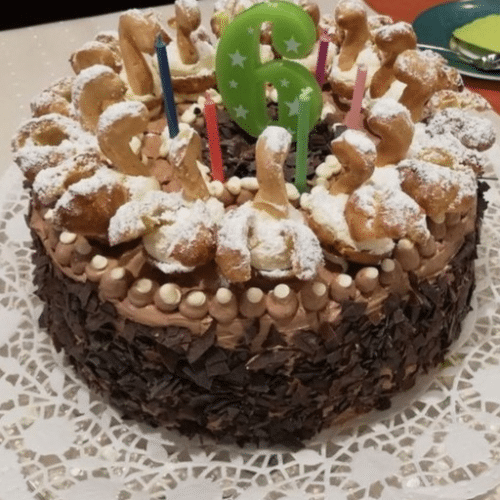 Kindertorte ,mit Schwänen