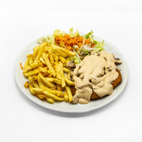 Champignon-Rahm-Schnitzel