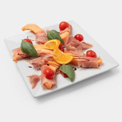 Honigmelone mit Parmaschinken