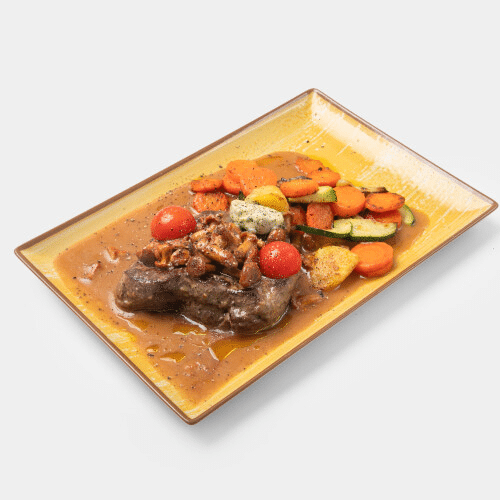 Rinderlende vom Grill