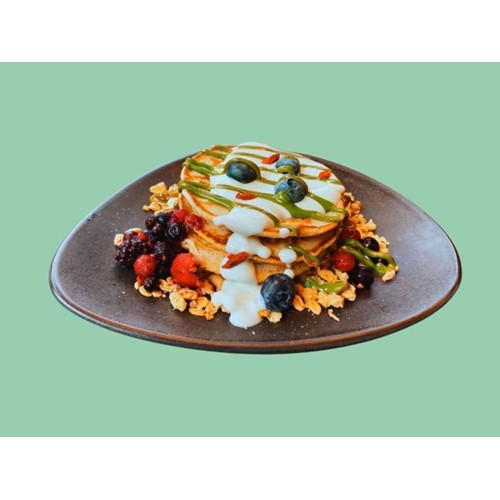 Berry & Cream Pancakes