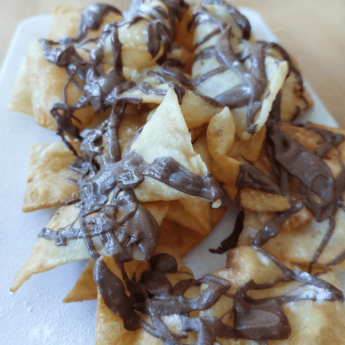 Chrispy Crepes mit Nutella